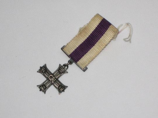 WW2 Sterling Silver Military Cross Miniature