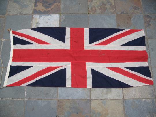 Attractive 100% Original Antique WWII Era wartime British Union Jack Flag