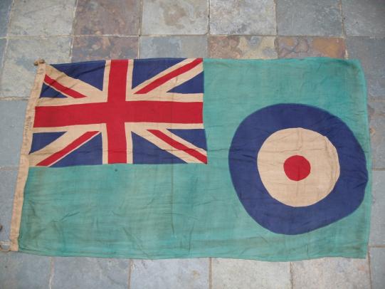 Most Beautify Original Wartime Battle of Britain RAF Flag Dated 1939.