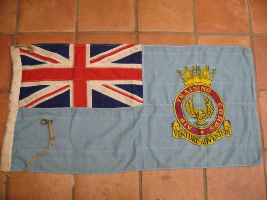 Original WWII Stitched Wartime RAF Air Training Corps Flag.