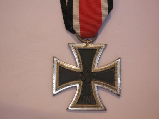 German WWII Iron Cross 2nd Class with number 4