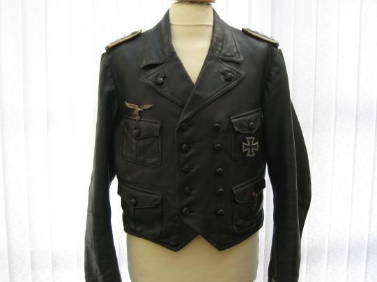 German Luftwaffe Fighter Pilots leather jacket
