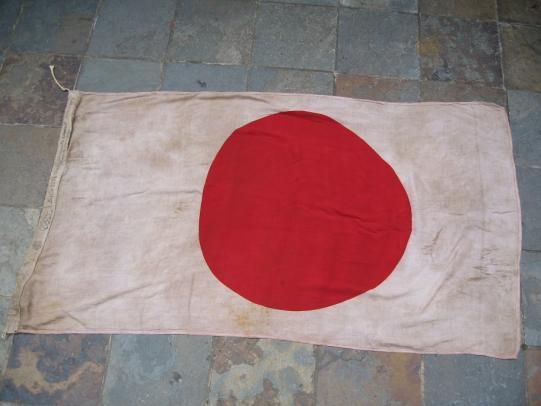 Rare Japanese Flag dated 1936 Berlin Olympic Games.