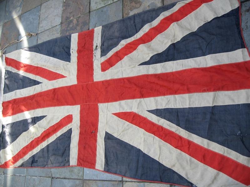 1943 Large WWII RAF Union Jack Flag with Dam Busters Connection
