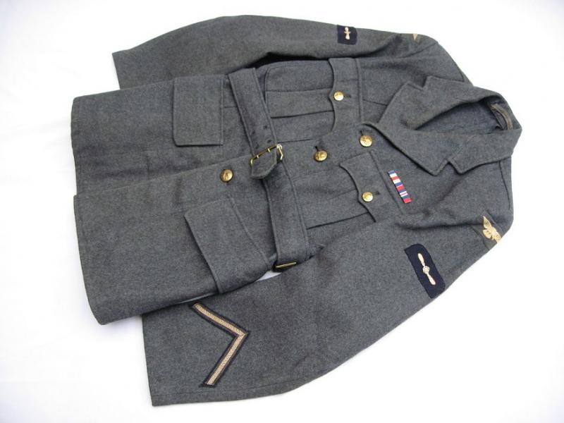WWII British RAF Aircraft Enlisted Mans Service Tunic Dated 1945.