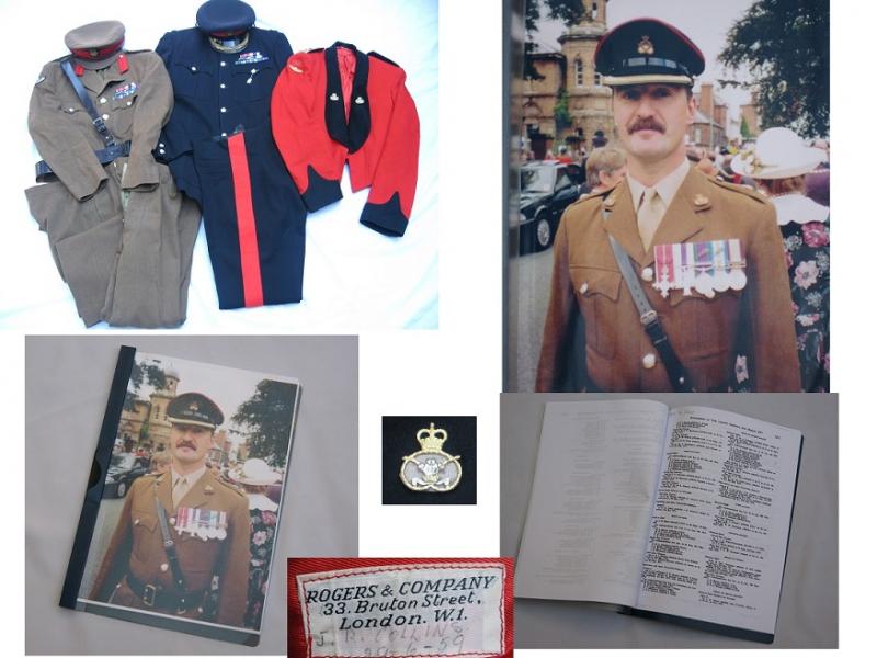 Rare Original SAS Brigadier Staffordshire Regiment / SAS Scarlett Mess Tunic,