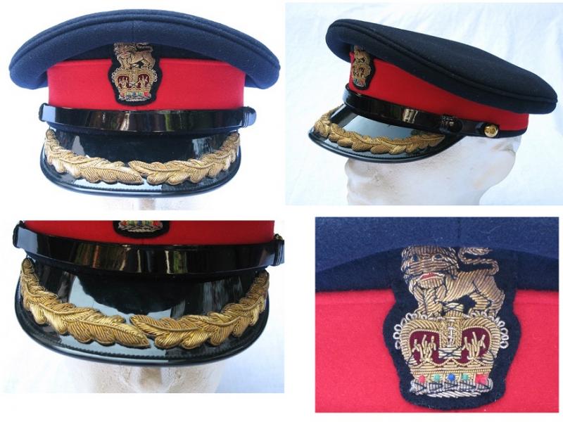Rare Original SAS Staffordshire Regiment  No 1 Four Pocket Dress Full Uniform with Peak Cap