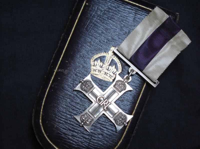 Superb Original WWII Solid Silver Full Size Military Cross 1940 Dunkirk Gallantry Medal