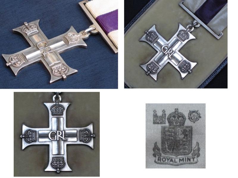 Superb Original WWII Solid Silver Full Size Military Cross 1940 Dunkirk Gallantry Medal
