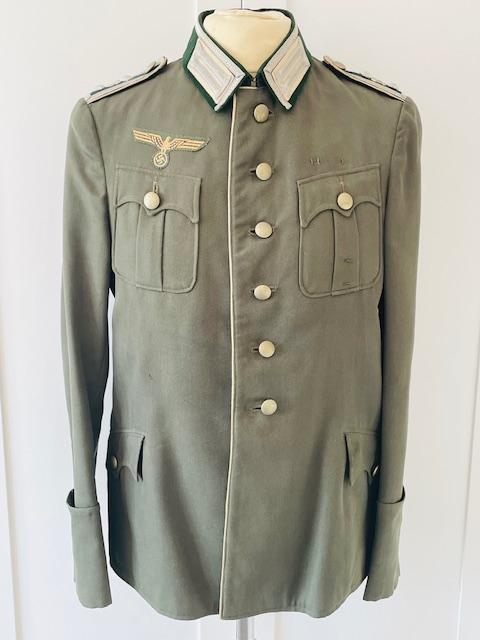 EARLY WWII GERMAN INFANTRY NCO SUMMER TUNIC