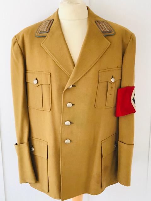 POLITICAL LEADERS EARLY TUNIC RANK OF ORTSGRUPPE LEADER ADDITIONAL PHOTOS