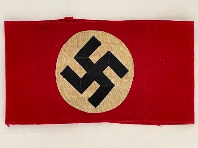 WWII GERMAN POLITICAL LEADERS’ ARMBAND RZM PAPER TAG