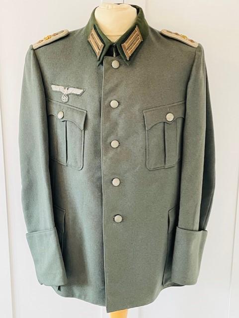 CAPTAINS WWII GERMAN 56 INFANTRY OFFICERS FOUR POCKET FIELD TUNIC