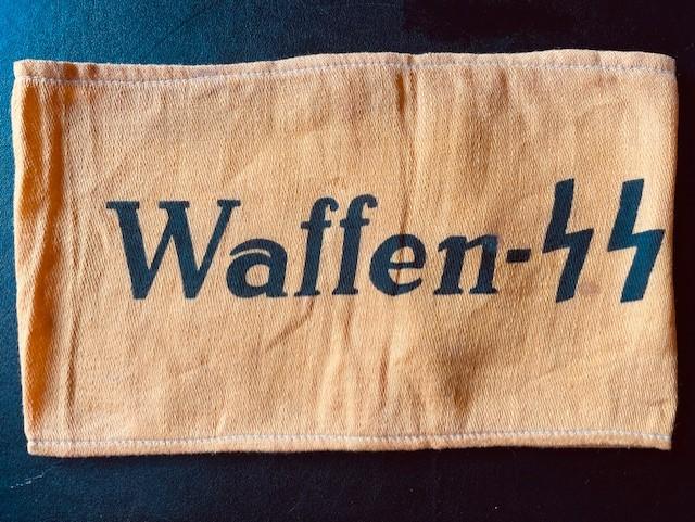 GERMAN WWII WAFFEN SS HELPERS ARMBAND