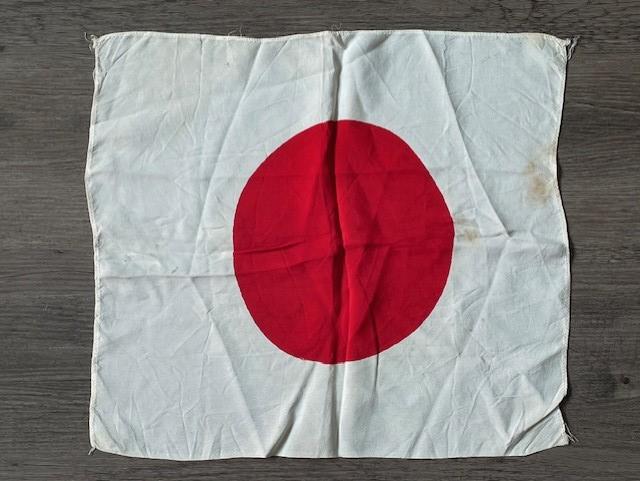 WONDFERFUL WWII SILK JAPANESE NATIONAL FLAG.