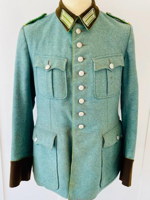 DATED 1941 WWII GERMAN WARTIME POLIZEI NCO TUNIC.