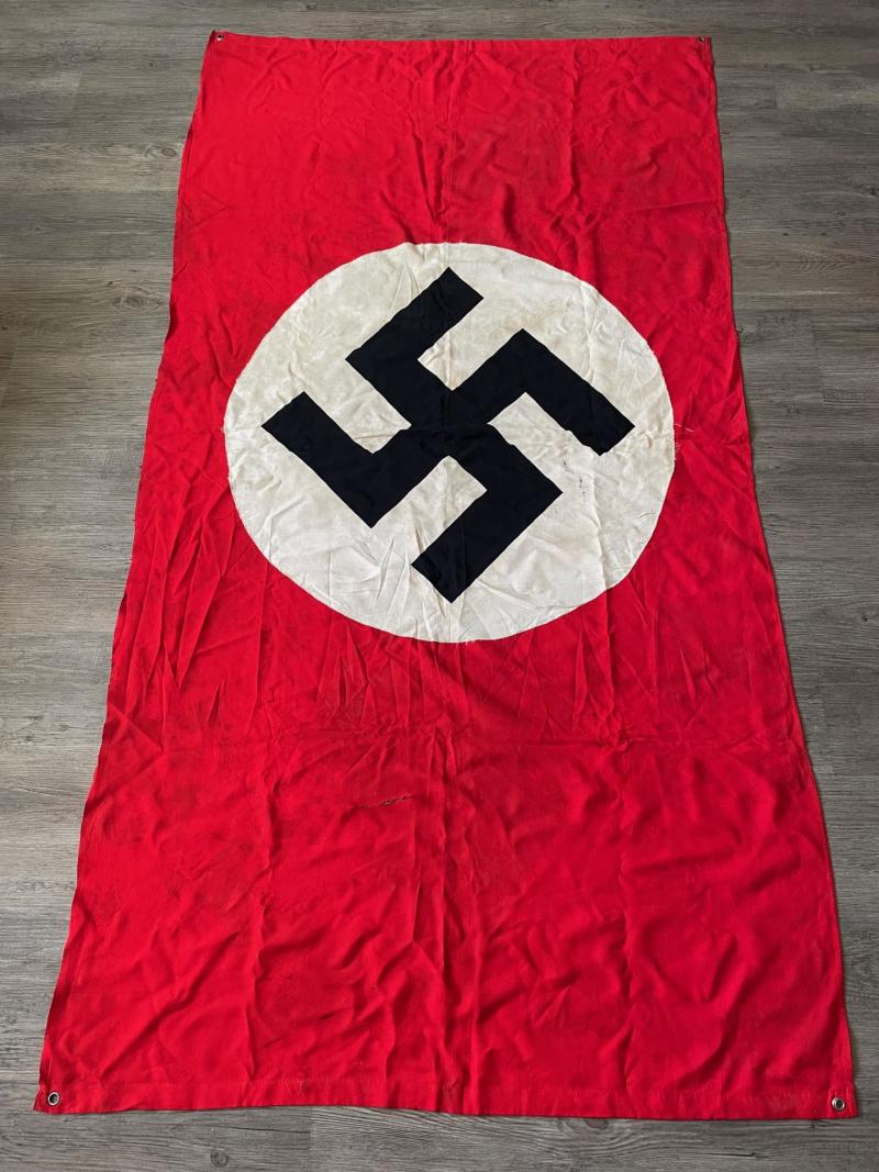 GERMAN WWII, THIRD REICH COMBAT PANZER TANK IDENTIFICATION FLAG