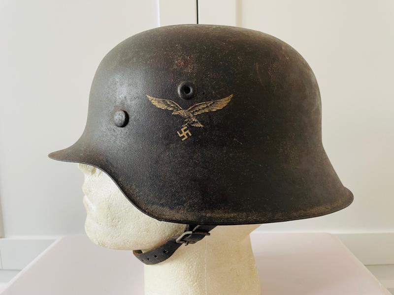 GERMAN WWII LUFTWAFFE SINGLE DECAL NS66 HELMET