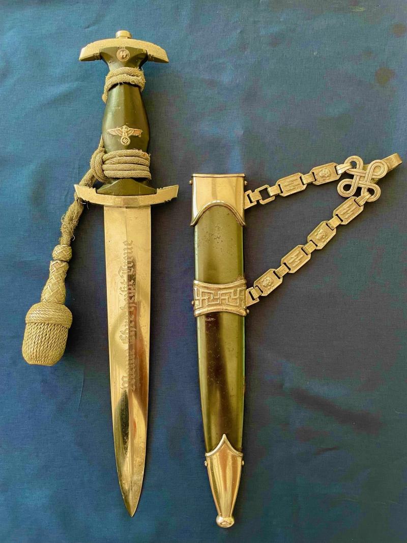 ORIGINIAL SS CHAINED LEADERS DAGGER 1936 MODEL.