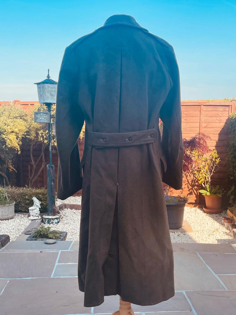 Fantastic Authentic Original WW2 British Tommys Greatcoat Dated 1942. ADDITIONAL PHOTOS