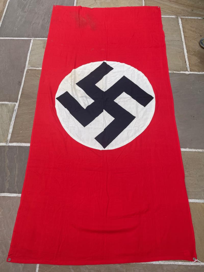 ORIGINAL THIRD REICH NAZI GERMAN WWII COMBAT TANK IDENTIFICATION FLAG