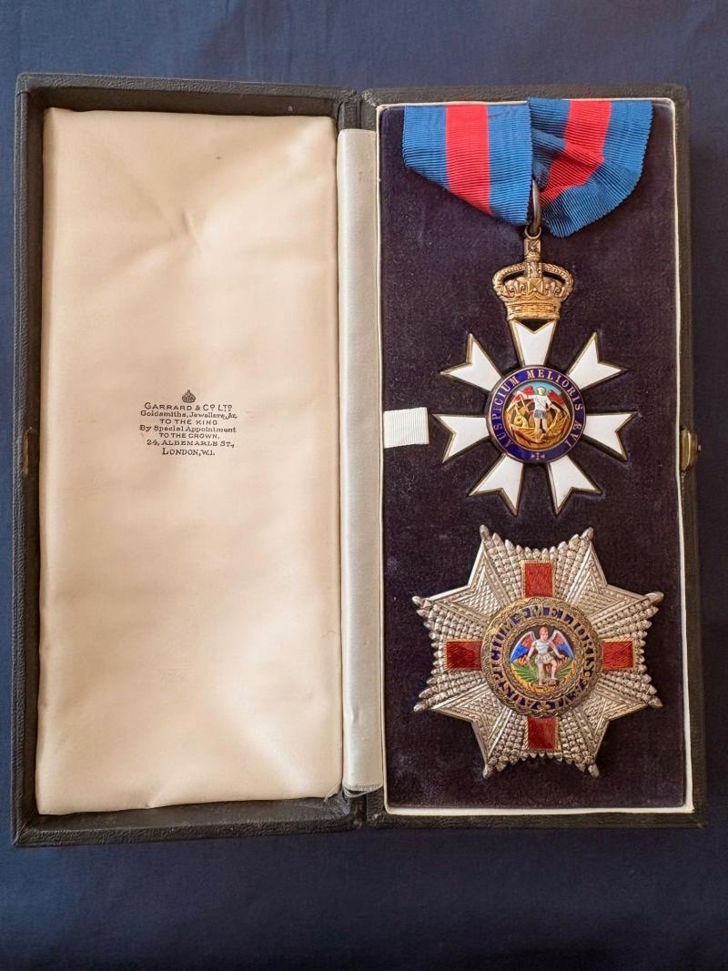 Most Distinguished Order of St. Michael and St. George, Knight Commander's K.C.M.G. B B