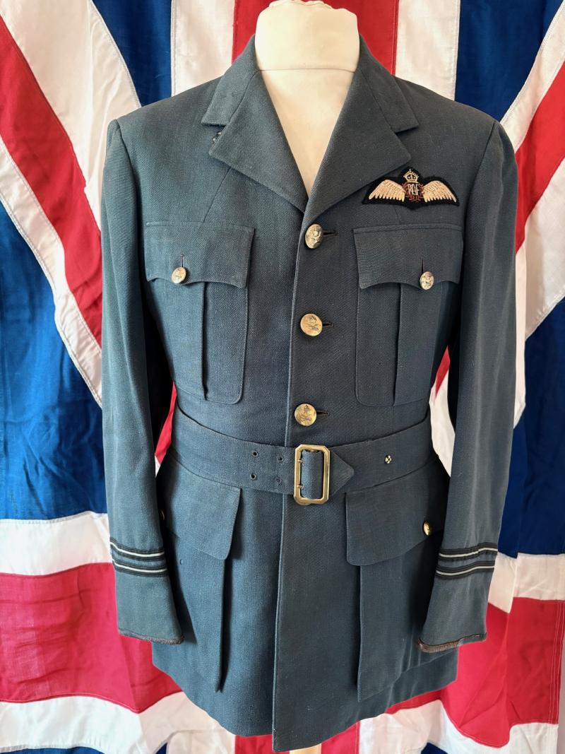 Authentic WWII Battle of Britain Dated 1939 RAF Pilots Officers Tunic.