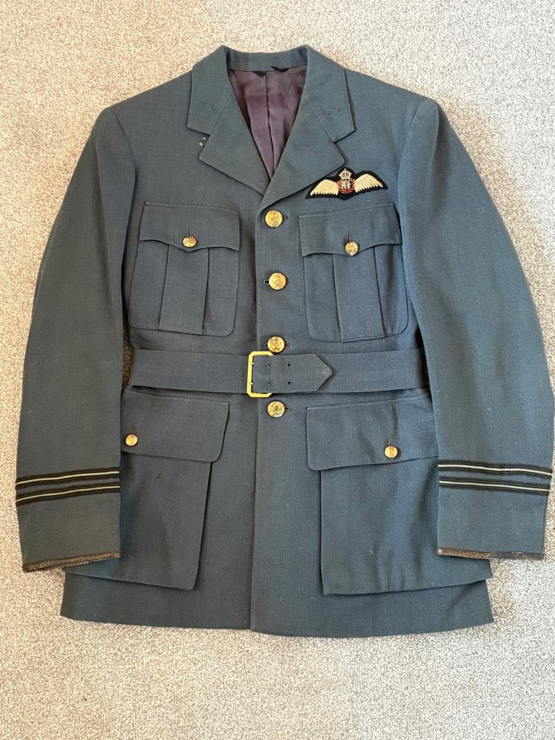 Authentic WWII Battle of Britain Dated 1939 RAF Pilots Officers Tunic.