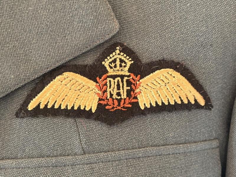 Authentic WWII Battle of Britain Dated 1939 RAF Pilots Officers Tunic.