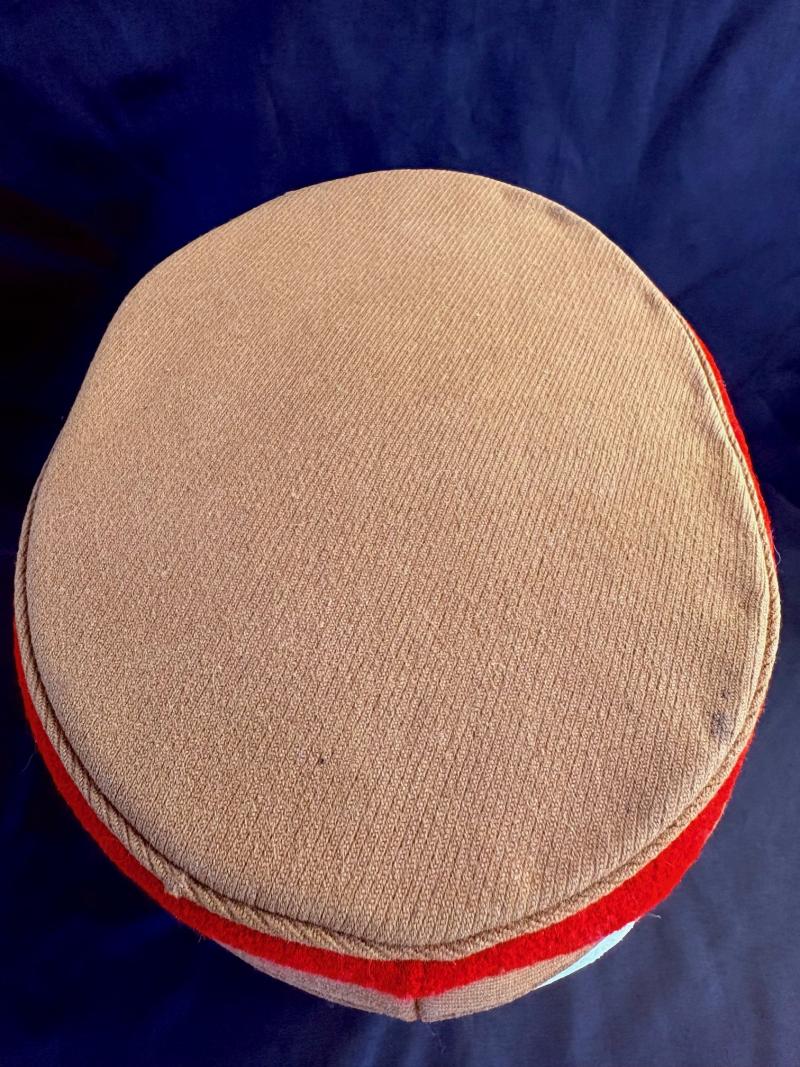 WW2 THIRD REICH GERMAN STORMTROOPER ENLISTED MANS KEPI FOR THE SA GROUP STAFF DATED 1935.