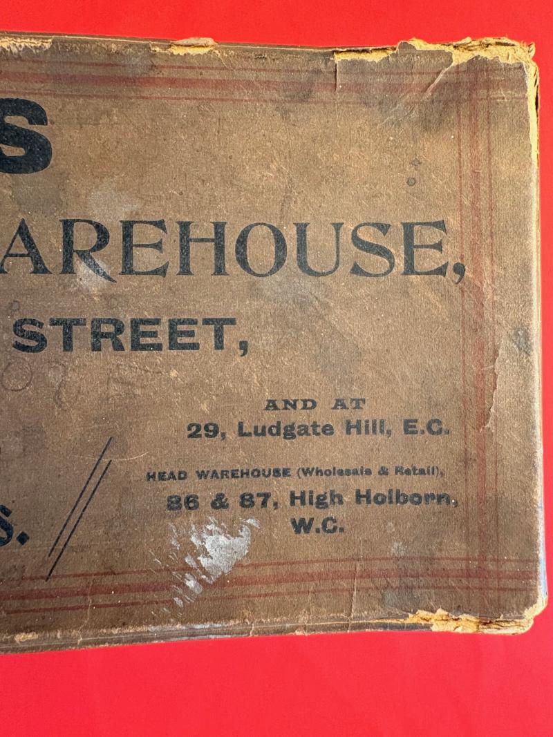 RARE HAMLEYS LORD KITCHENER PROPAGANDA TOY DOLL & BOX 1914-18. ADDITIONAL PHOTOS