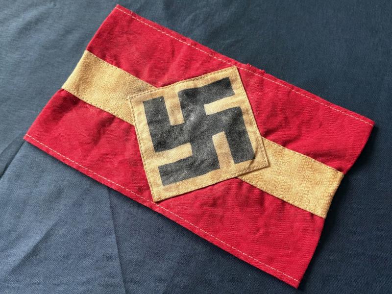 WWII GERMAN WARTIME THIRD REICH HITLER YOUTH ARMBAND