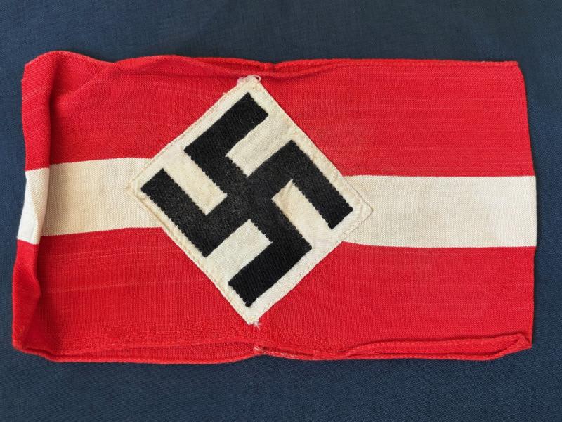 Authentic Original WWII GERMAN HJ - HITLER YOUTH ARMBAND.